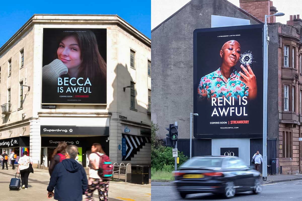 Netflix's new season of 'Black Mirror's creative OOH cmapaign