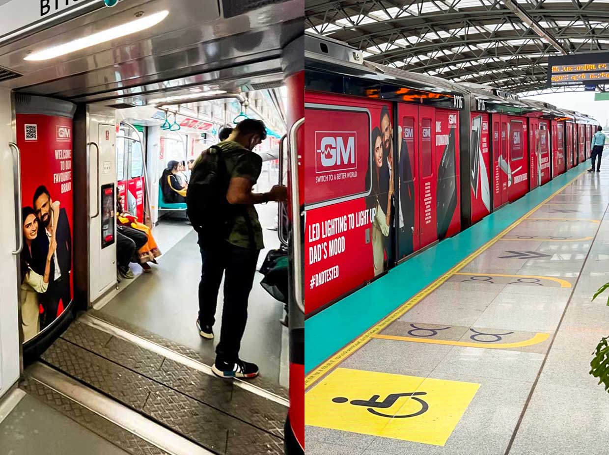 GM Modular transit campaign, Kochi Metro