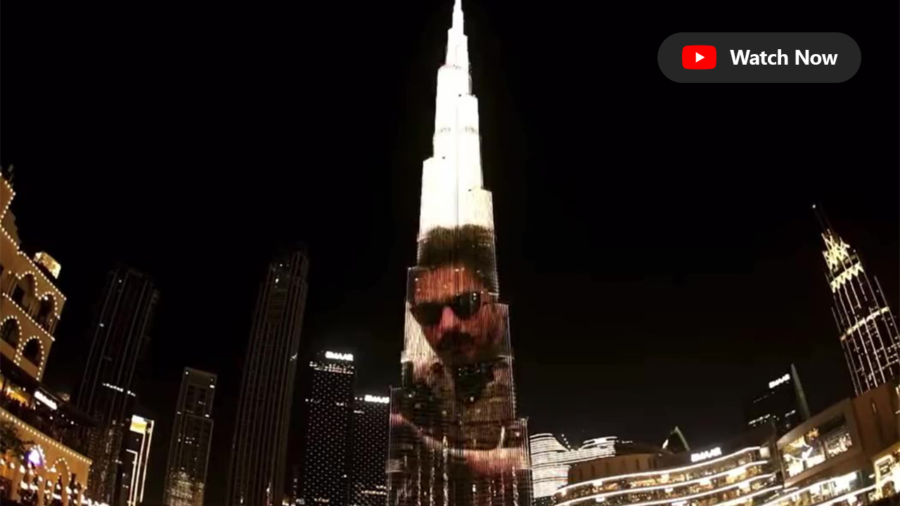Jawaan campaign on Burj Khalifa