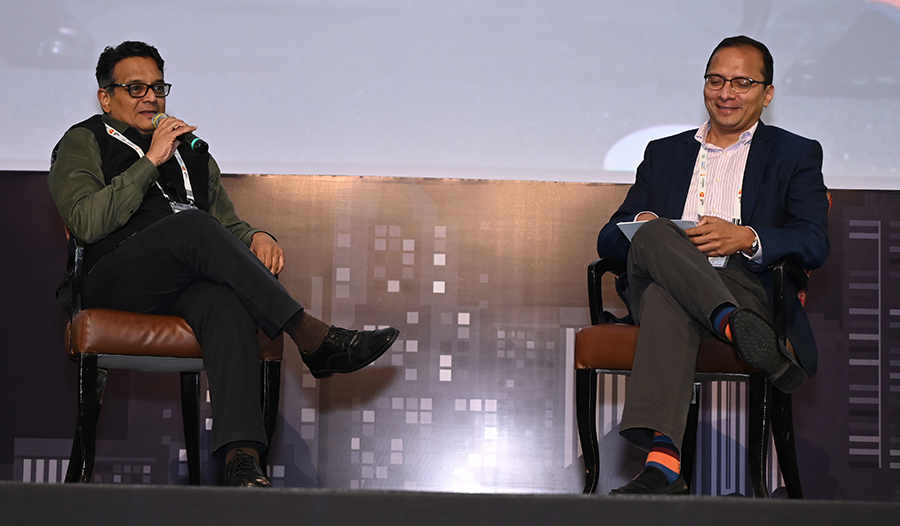Suresh Balakrishna, CRO, The Hindu Group & Rana Barua, Group CEO, Havas Group India