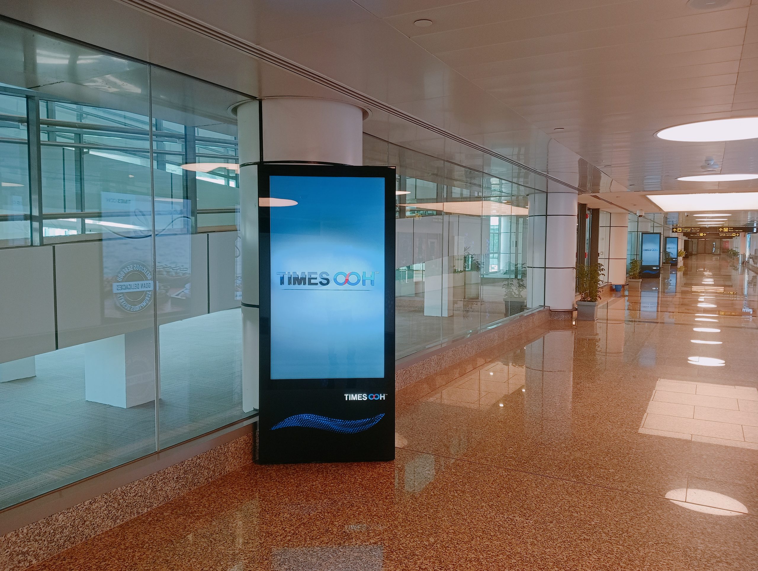 Times OOH at Goa airport