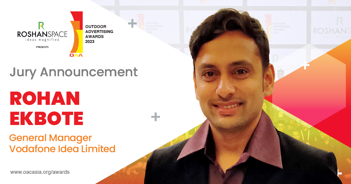 Rohan Ekbote GM vodafone idea joins OAA 2023 Jury