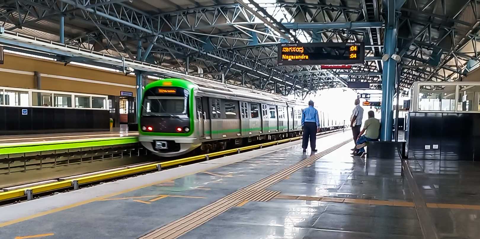 Banglore Metro station