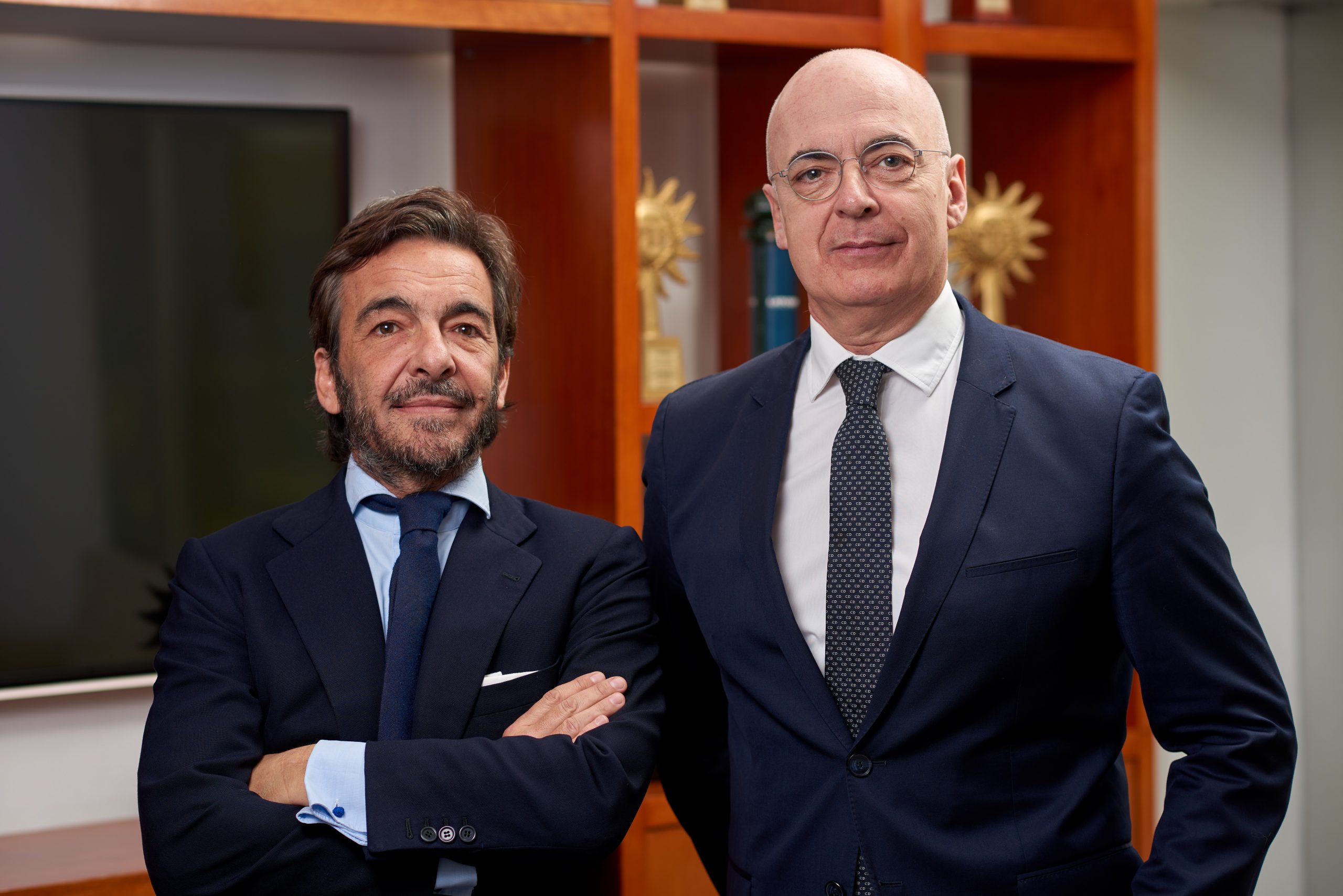 Fernando Vizcaíno y Eric Marotel.