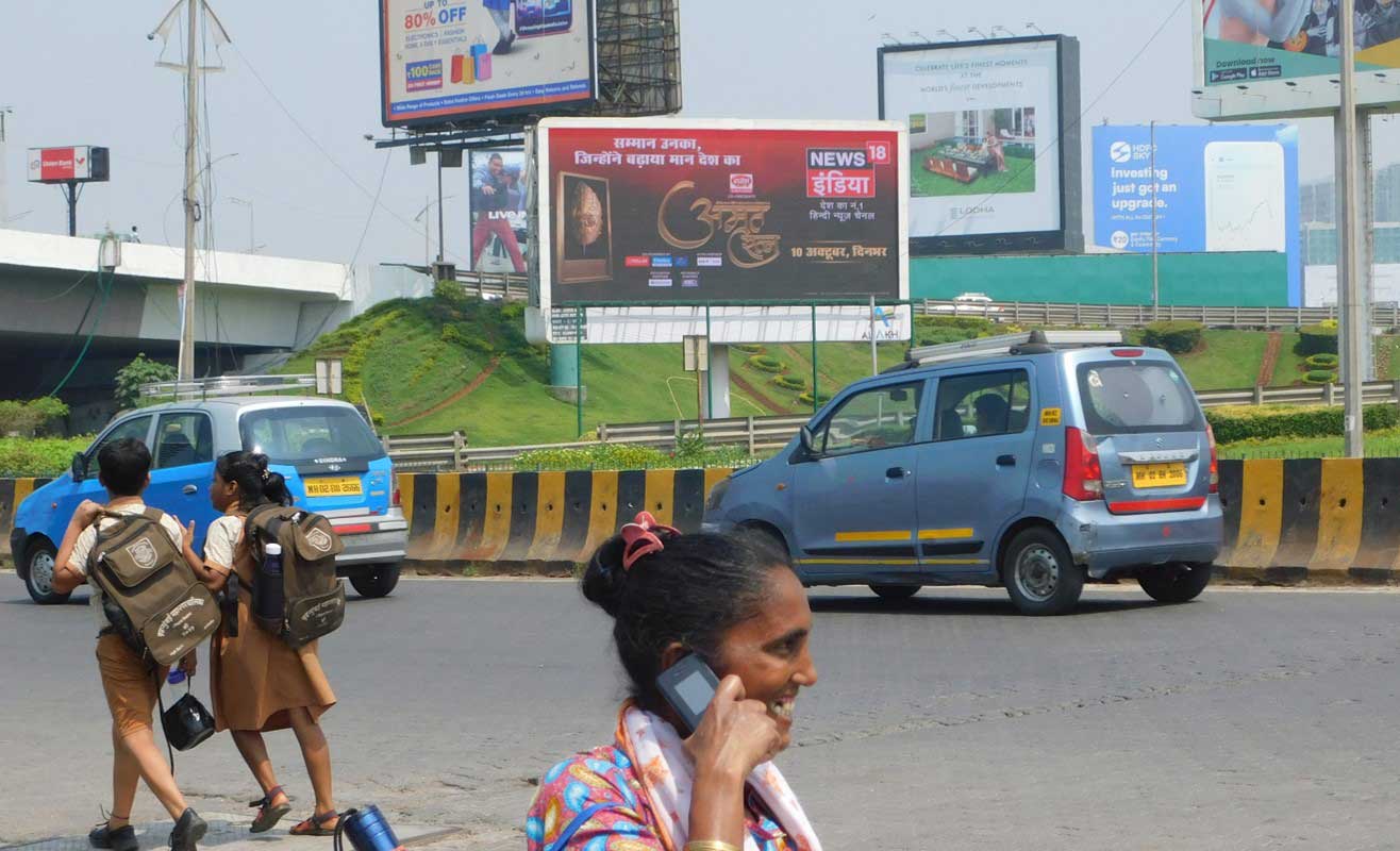 News18 OOH campaign 