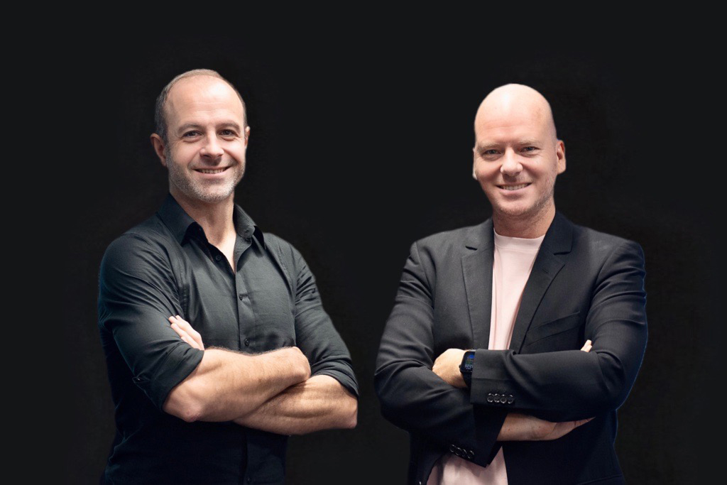 Shhanon Dix (left) with Ralf Zink