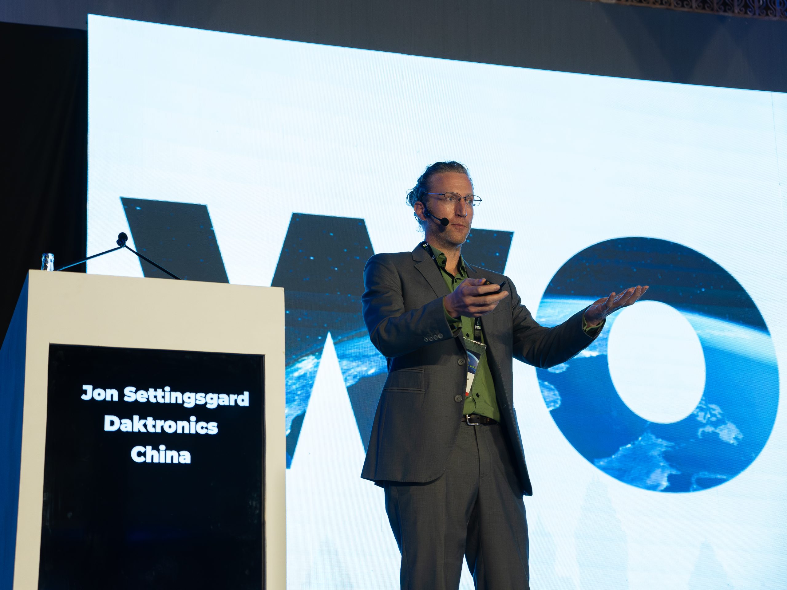 Jon Settingsgard, International Product Manager, Daktronics