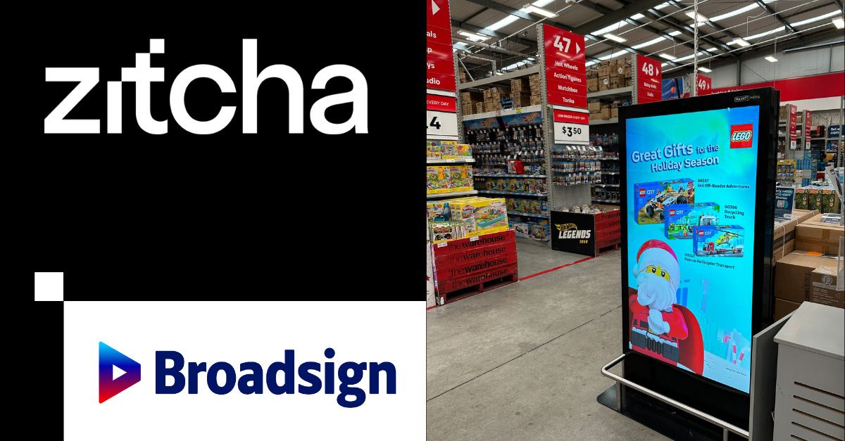Zitcha & broadsign teamed up 