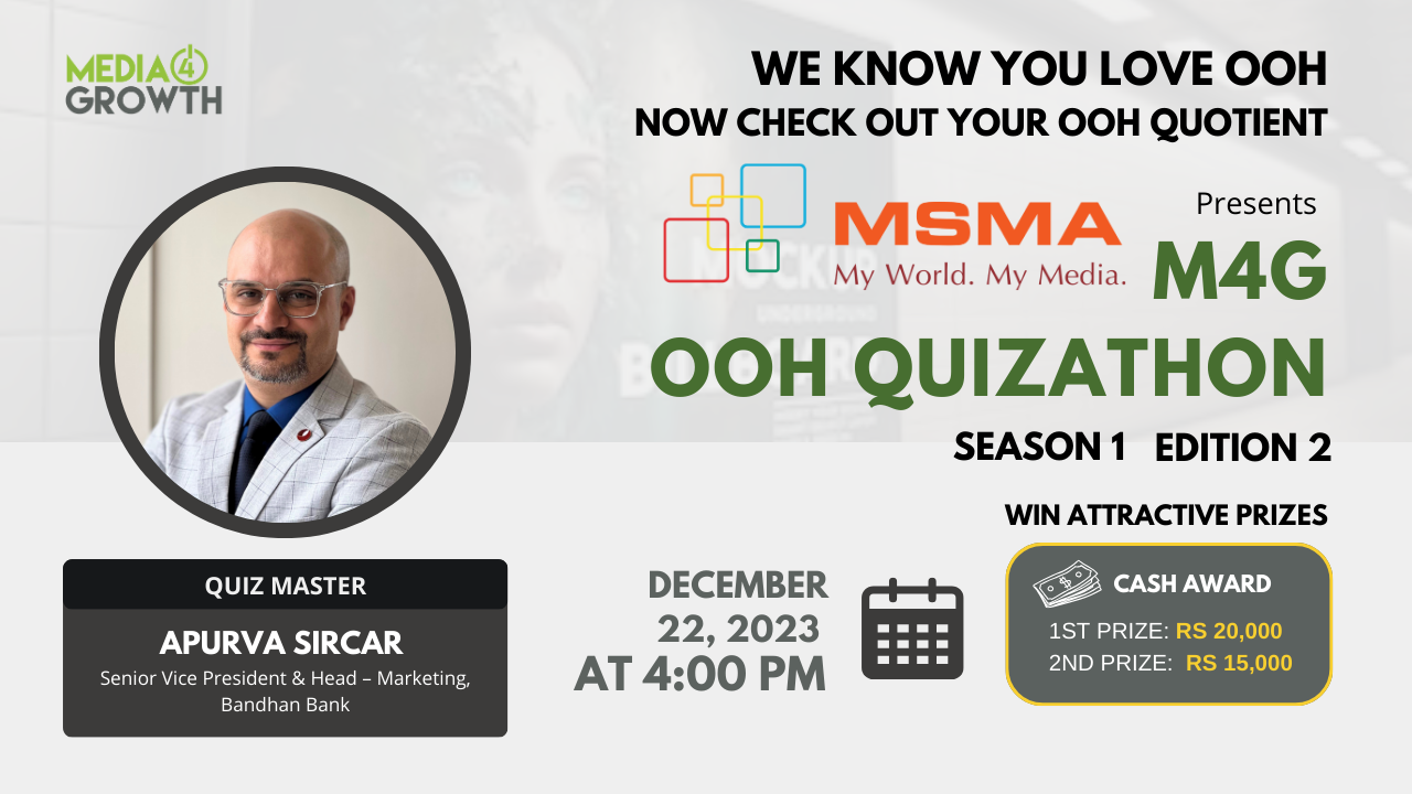 Upcoming M4G live event will be scheduled at 22nd Dec 