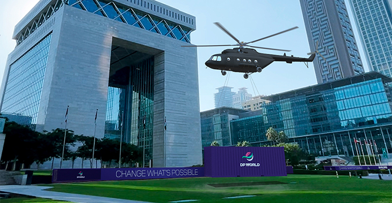 New capability illustrated by a recent DP World campaign