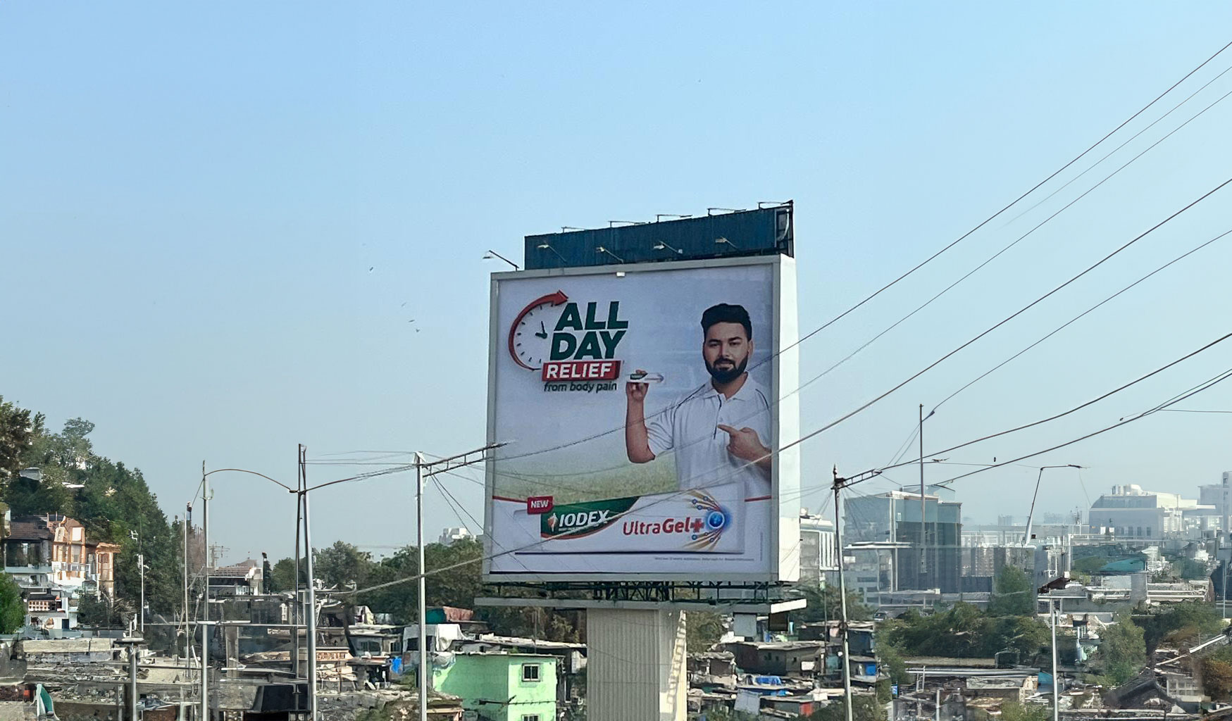 Iodex OOH campaign 