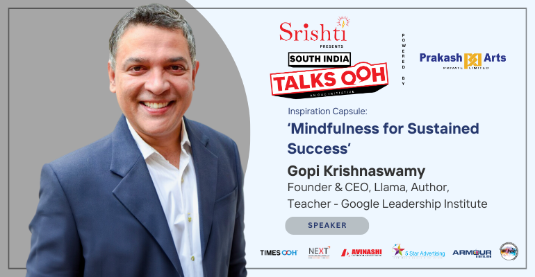 Gopi Krishnaswamy for SITOOH event in Chennai 