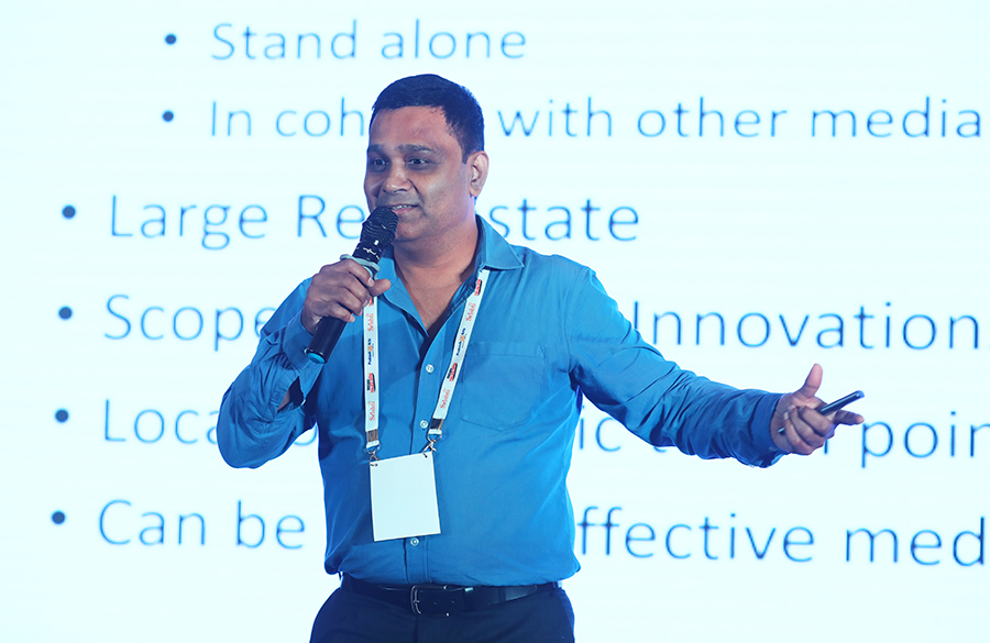 Murugan S for South India Talks OOH event that was concluded on 2nd Feb 2024
