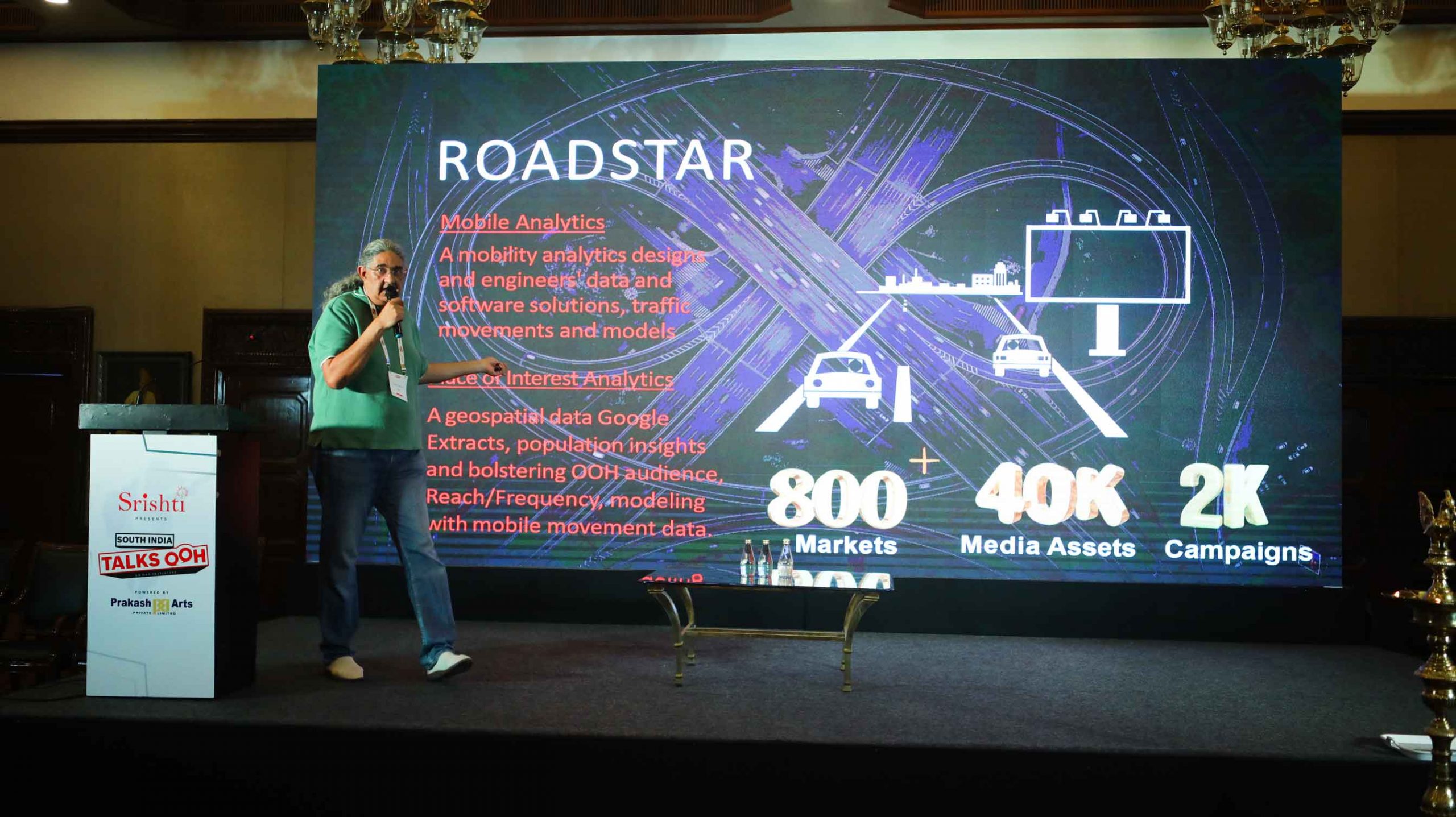 Praveen Vadhera, CEO of the Indian Outdoor Advertising Association (IOAA), provided insights at South India talks OOH event 