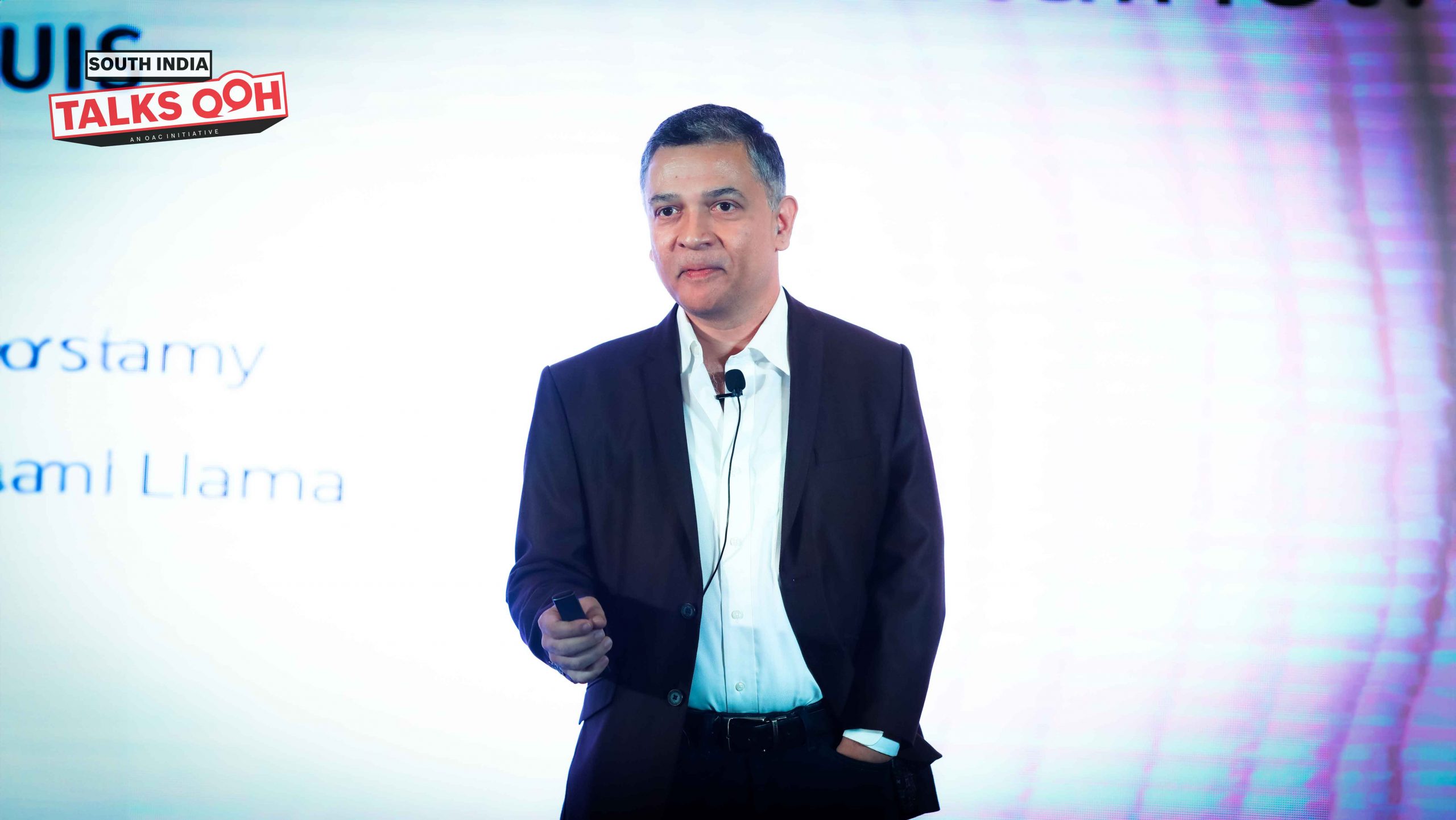 Gopi Krishnaswamy spoke about mindfulness at South India Talks OOH