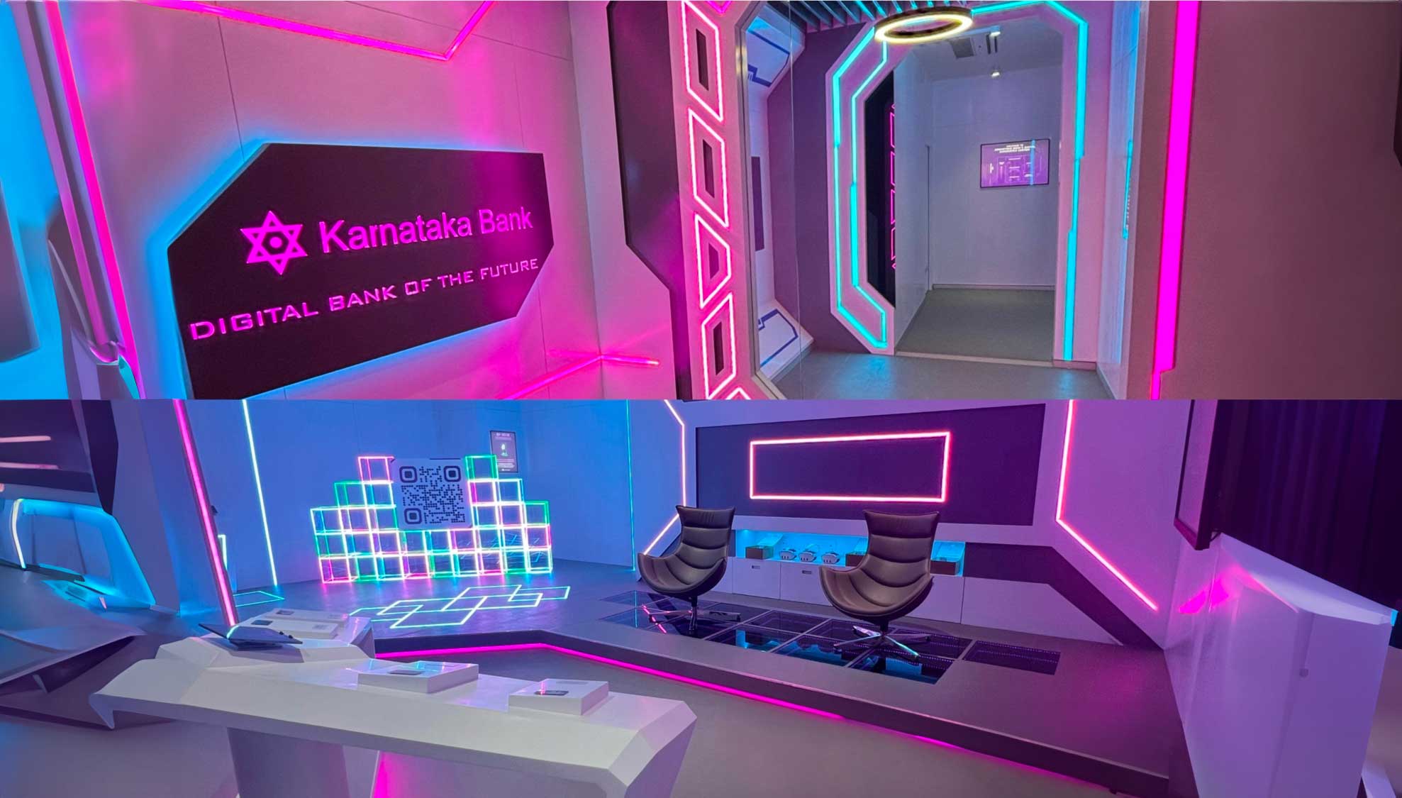 Karnataka bank- Futuristic setting 