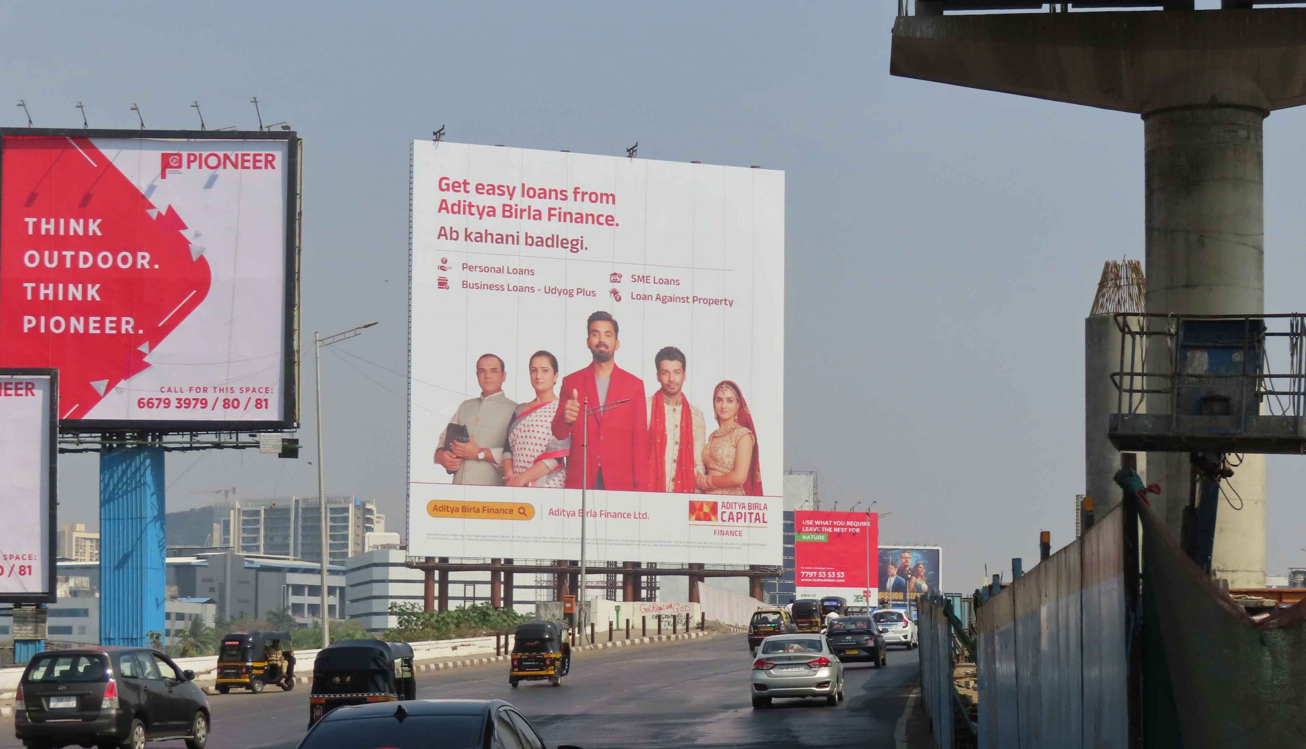 Aditya Birla capital OOH campaign 
