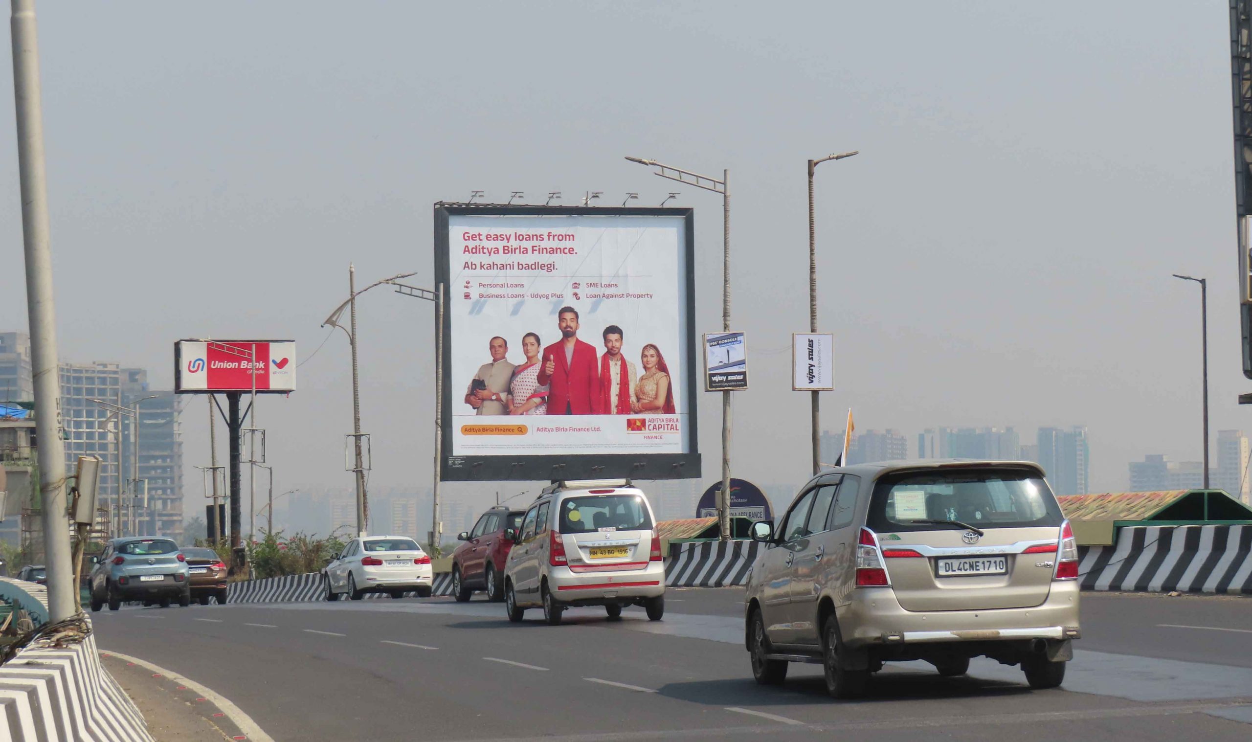 Aditya Birla capital OOH campaign 
