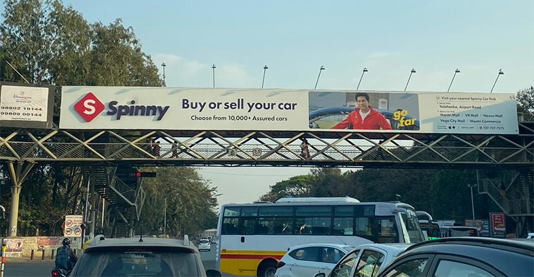Spinny ooh campaign