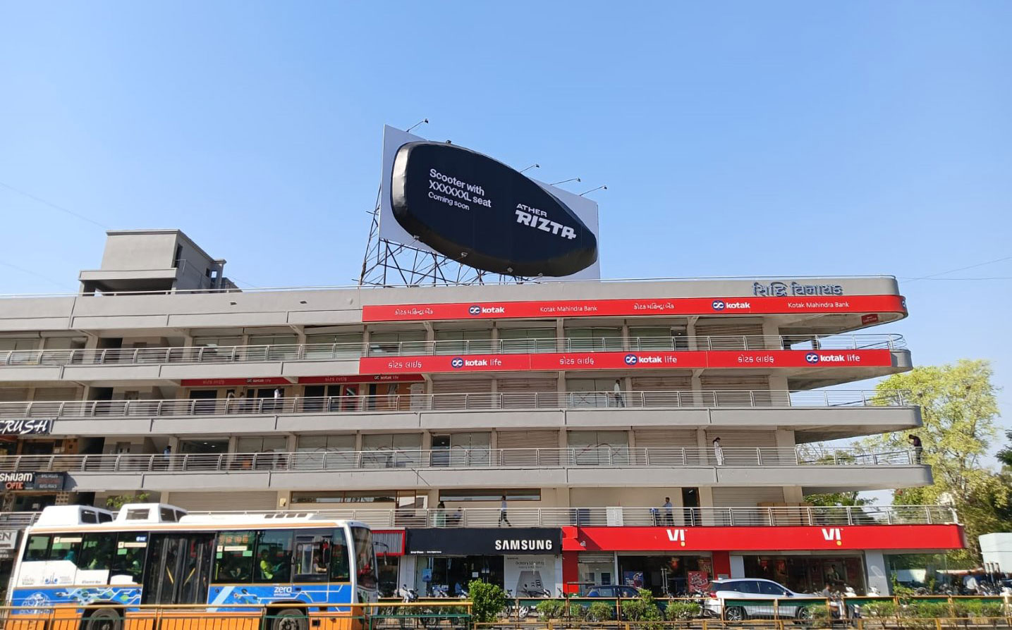 Laqshya Media Group executes Ather Rizta XXXXXXL Seat teaser campaign