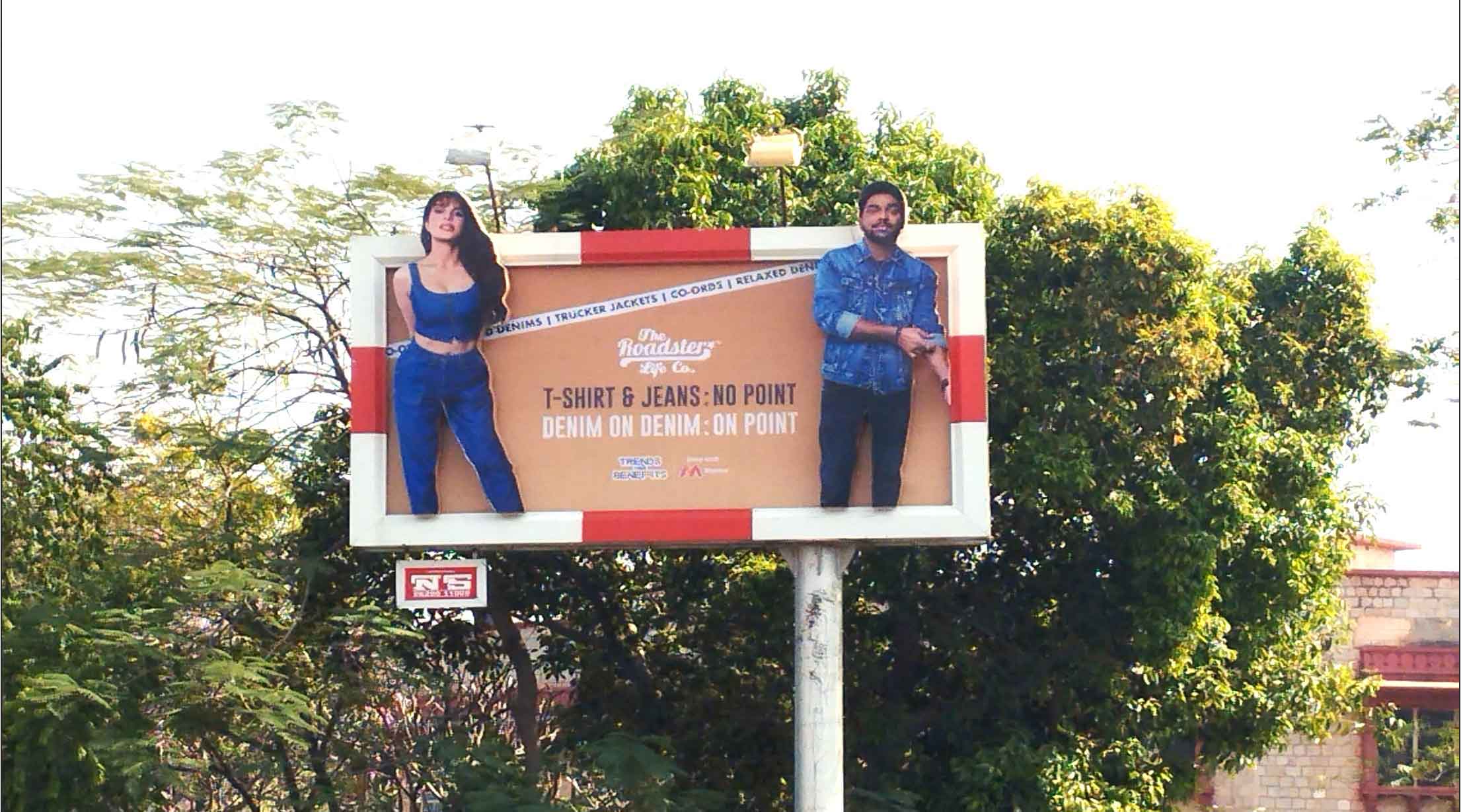 OOH-Campaign-for-The-Roadster-Life: Zakir Khan and Jacqeline Fernandez star 