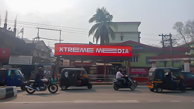 Elevating bus shelters with LED display technology