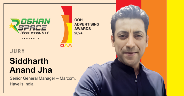 Havells India Sr. GM – Marcom Siddharth Anand Jha joins OAA 2024 Jury