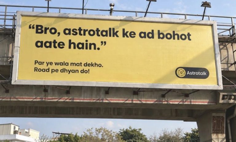 Astrotalk turns its most common roast into an OOH campaign | Media4Growth